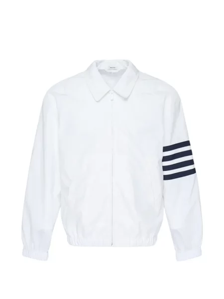 Geacă Thom Browne cu dungi alb
