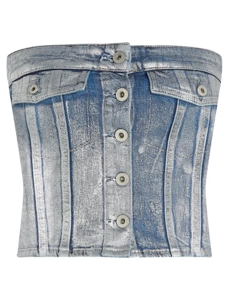 Top Karl Lagerfeld Jeans albastru