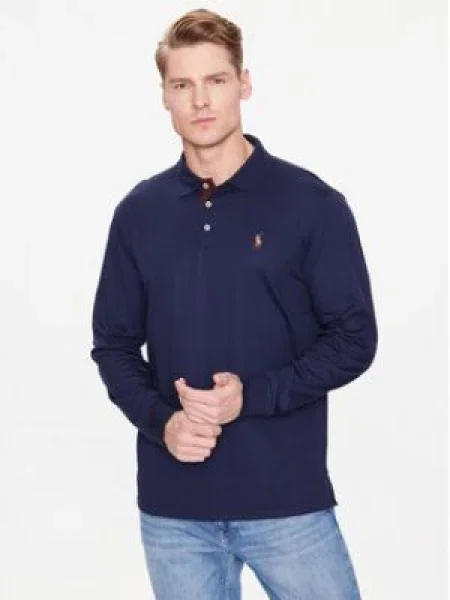 Polo Ralph Lauren Polokošeľa Tmavomodrá