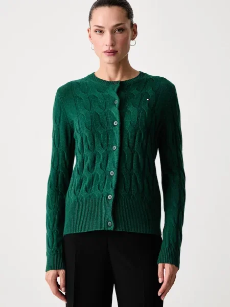 Tommy Hilfiger Cardigan Soft verde