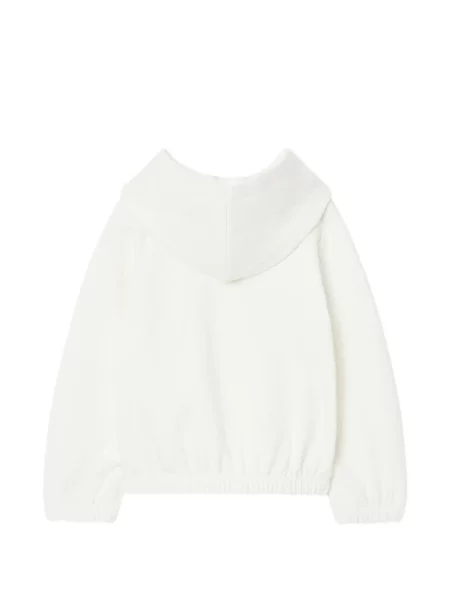 Bluza z kapturem dziecięca Liu Jo biała