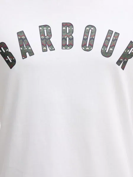 Barbour póló BOUGHS fehér