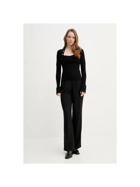 The Kooples sweter lekki czarny
