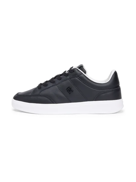 Sneakers Tommy Hilfiger Th Heritage Court Sneaker Ltr negru