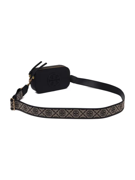 Torebka crossbody Tory Burch skórzana elegancka niebieska