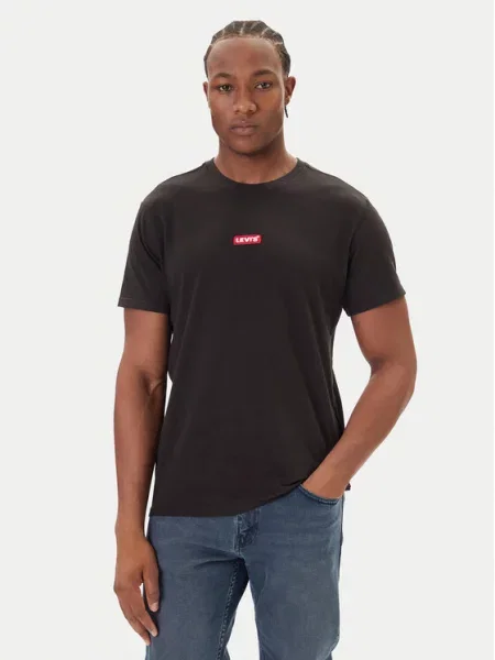 Koszulka z detalem etykiety Levi's czarna