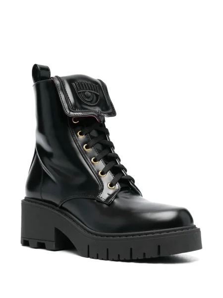 Cizme scurte Chiara Ferragni negru