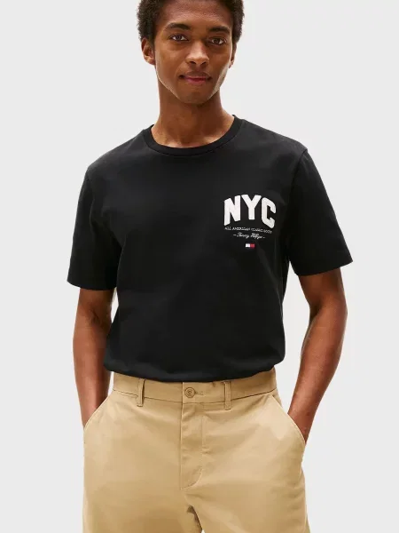 Футболка Tommy Hilfiger чорна