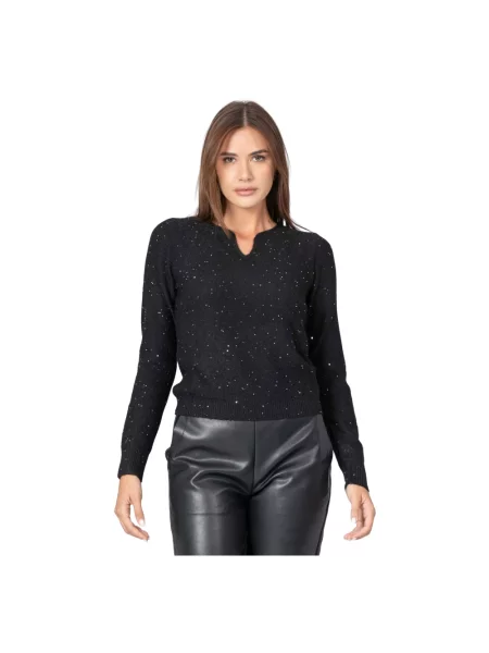 Bluzka Kocca wełniana czarna