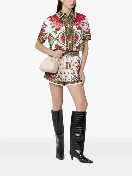 Pantaloni scurți Farm Rio cu model floral