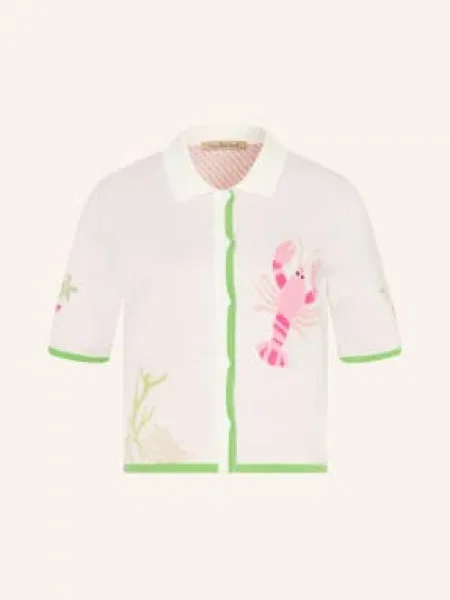 Smith & Soul Kardigan weiss różowy