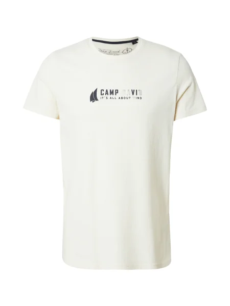 CAMP DAVID Majica bež črna