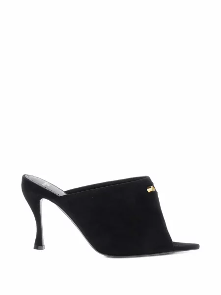 Papuci tip mules Balenciaga negru