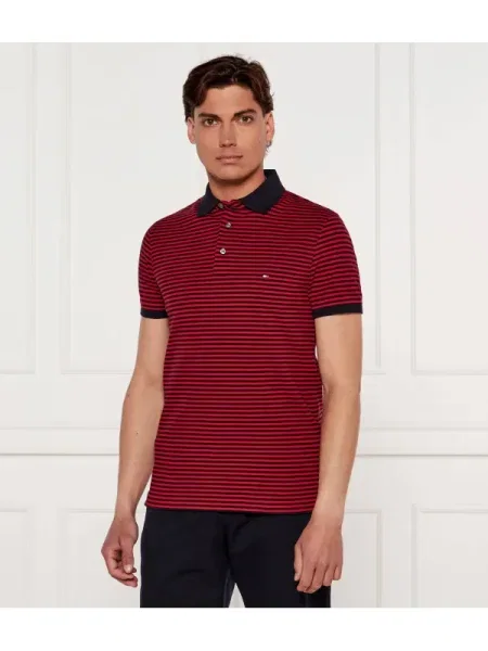 Tommy Hilfiger Tenisz póló | Slim Fit | pique piros