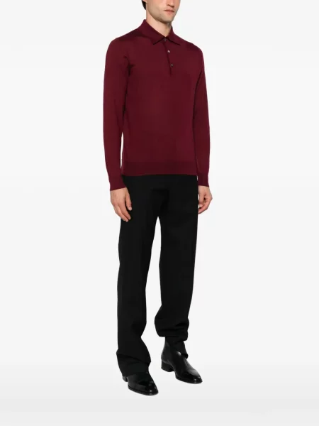 Gulerat tricou polo Fedeli roșu