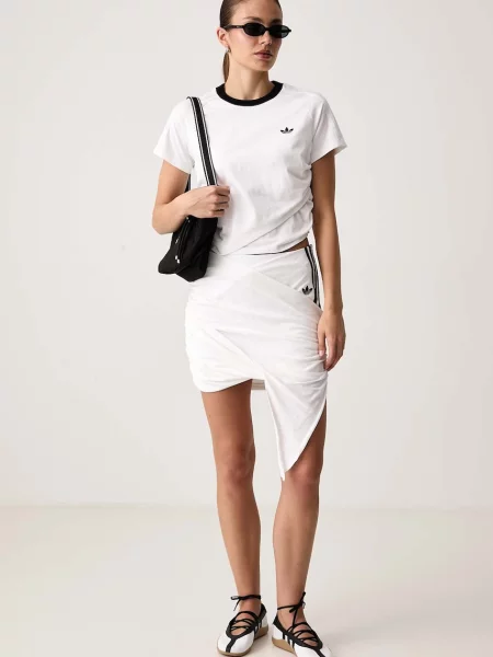 Adidas Originals kratka majica Adiluna Season 2 x Jennie bela
