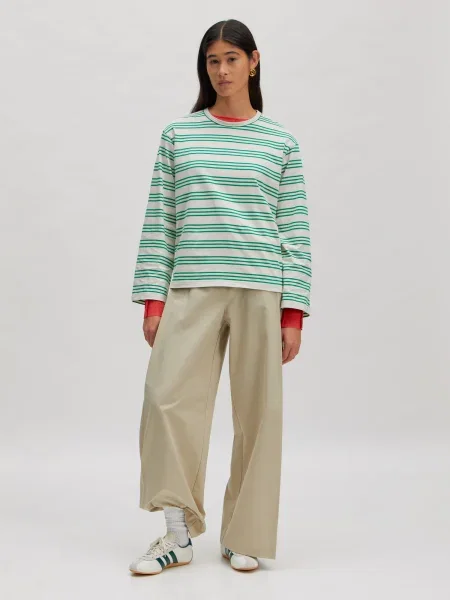 EDITED Tricou Verlee verde alb