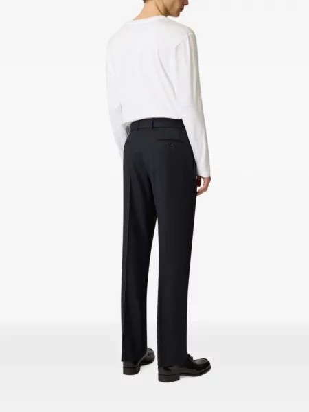 Pantaloni Lardini fără toc albastru