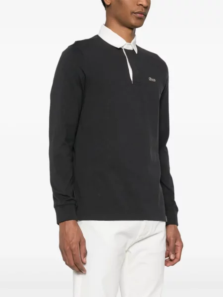 Polo Boggi Milano με κέντημα μαύρο