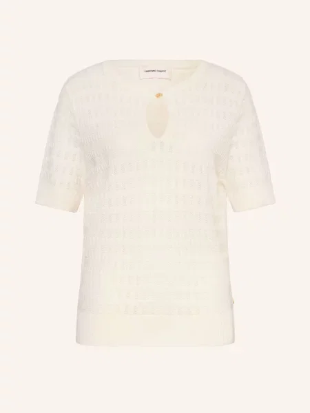 Dzianinowy sweter Fabienne Chapot beżowy