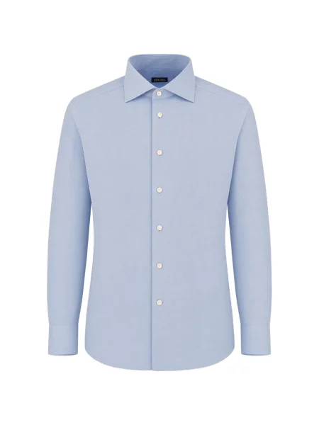 Lung cămașă Zegna albastru