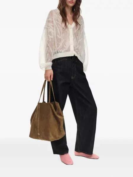 Τσάντα shopper Bimba Y Lola σουέτ καφέ
