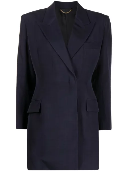 Cropp cămașă Victoria Beckham albastru