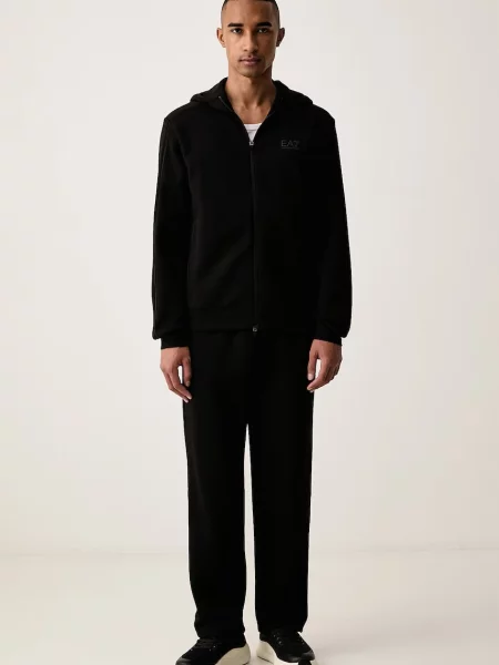Emporio Armani compleu de trening pentru bărbați cu negru