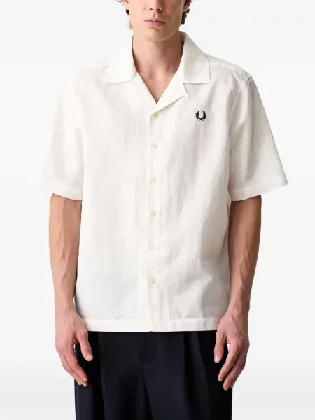 Gulerat cămașă Fred Perry cu broderie