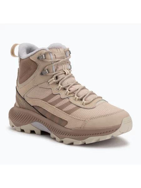 Turistické boty Merrell Speed Strike 2 Thermo Mid Wp nougat béžové