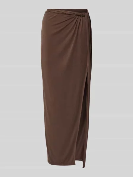Długa spódnica z marszczeniami Leger By Lena Gercke