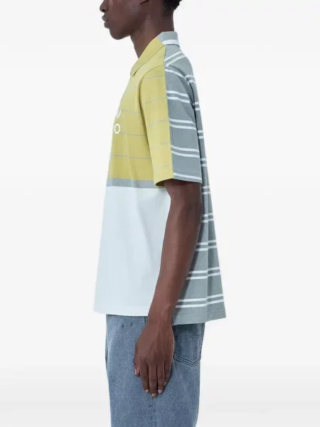 Tricou polo Fred Perry cu dungi verde