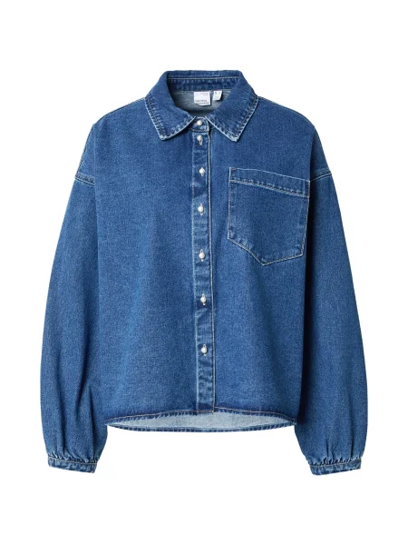 VERO MODA Halenka VMElora džínovina modrá