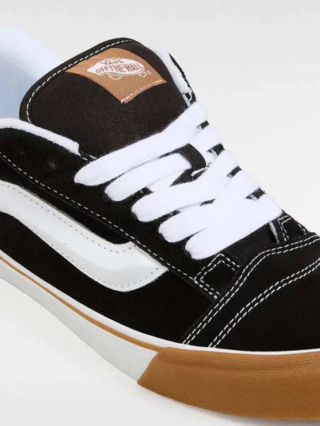 Semišové tenisky Vans Knu Skool černá