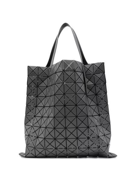 Geantă de mână Bao Bao Issey Miyake cu imprimeu geometric gri