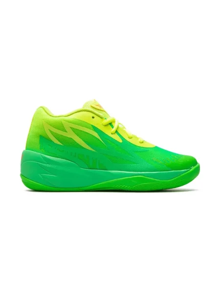 Sneakersy dziecięce Puma zielone