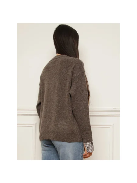 Pulover La Modeuse maro
