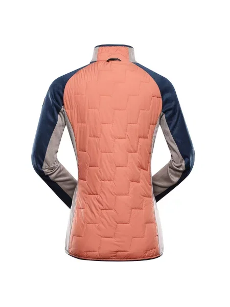 Bluza sportowa z wełną merino Alpine Pro Jorwa pomarańczowa