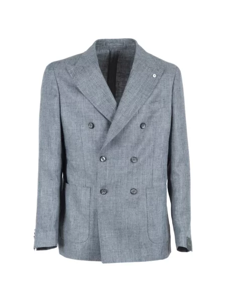 Двуредно яке Brando синьо