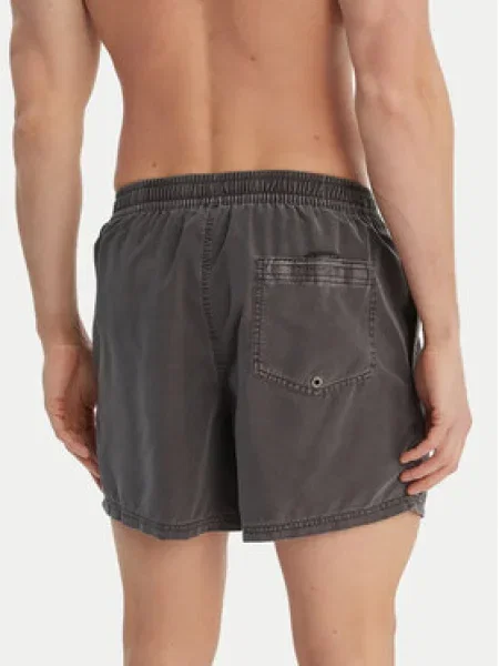 QUIKSILVER Plavecké šortky EVERYDAY čierna sivá