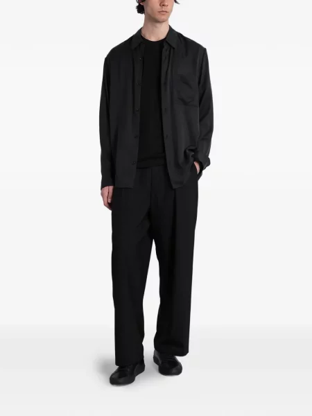 Tricou Attachment cu decolteu rotund negru