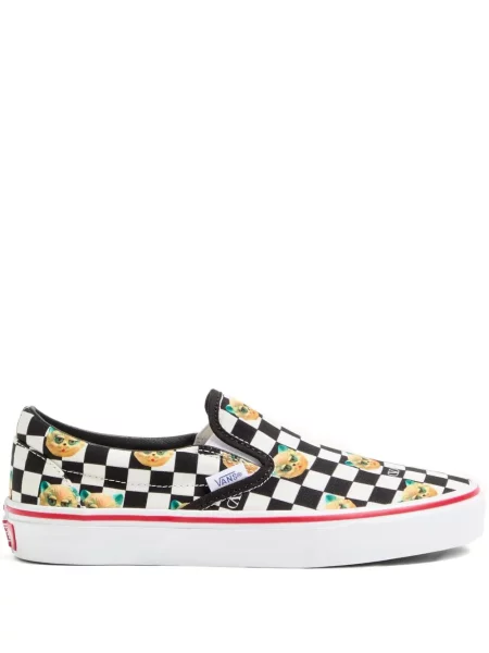 Chiloți Valentino Garavani cu imagine slip-on alb