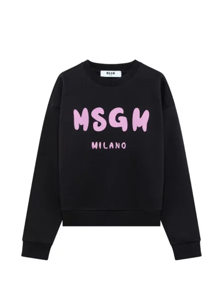 Hanorac Msgm cu imagine negru
