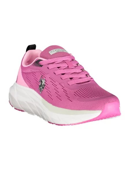 Sneakersy U.s Polo Assn. różowe