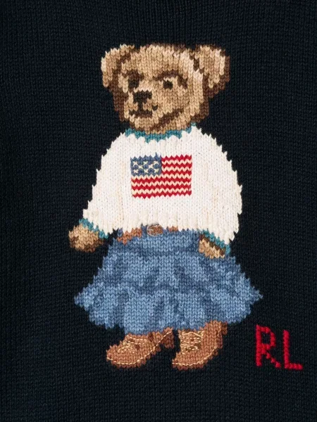 Sweter dziecięcy Polo Ralph Lauren niebieski