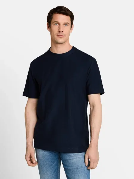 TOM TAILOR Tricou marin albastru