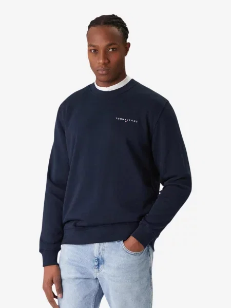 Geacă de blugi Tommy Hilfiger albastru