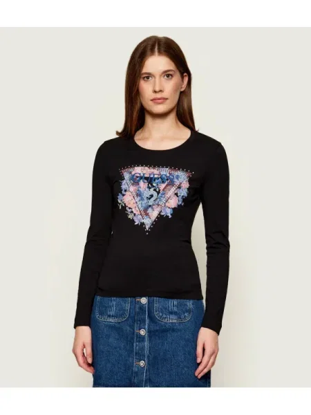 GUESS Bluză PEONY | negru