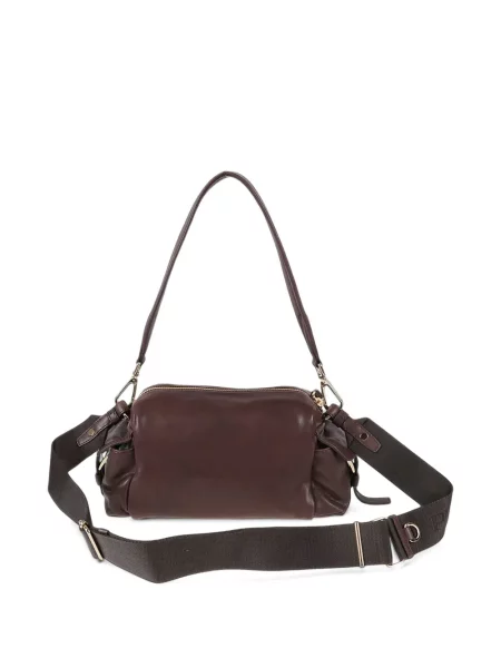 Geantă shopper Prada din piele maro