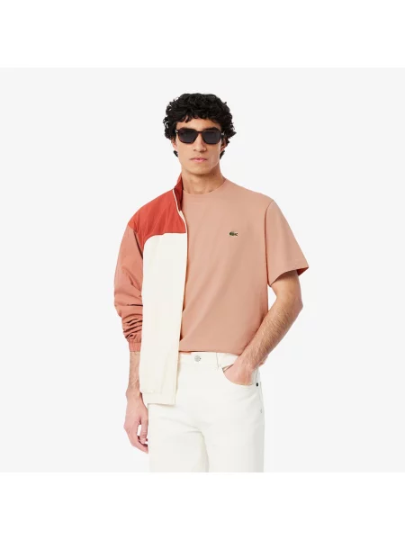 Lacoste футболка чоловіча Classic fit бежева